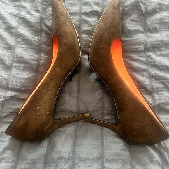 Acme Studios Black Suede High Heels with Storage Bag - Picture 6 of 7